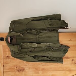Forever 21 Green Utility Jacket